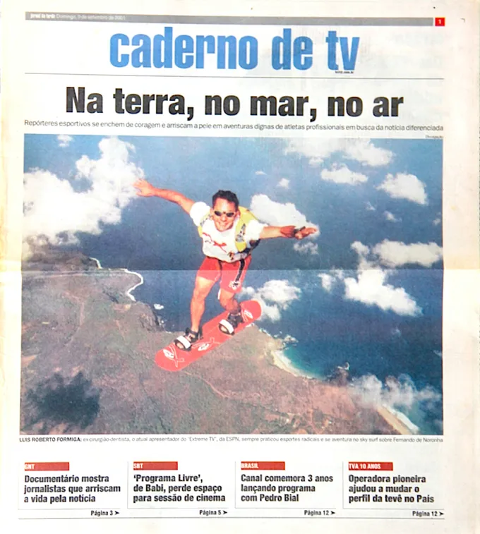Caderno de TV: “Na terra, no mar, no ar”