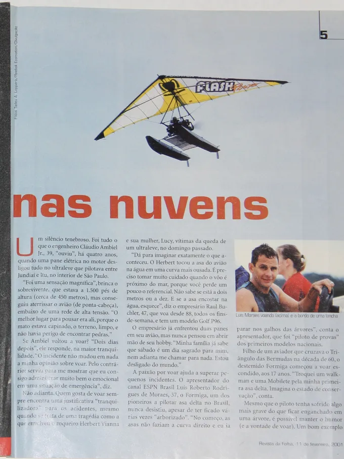 Revista da Folha: reportagem “Nas nuvens”