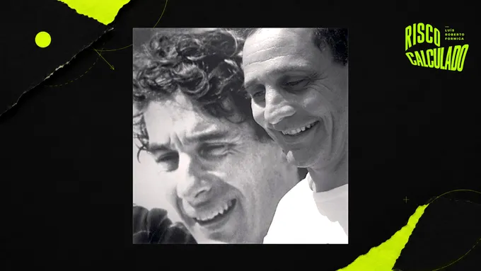 Arquivo pessoal: Com Ayrton Senna — era do kart